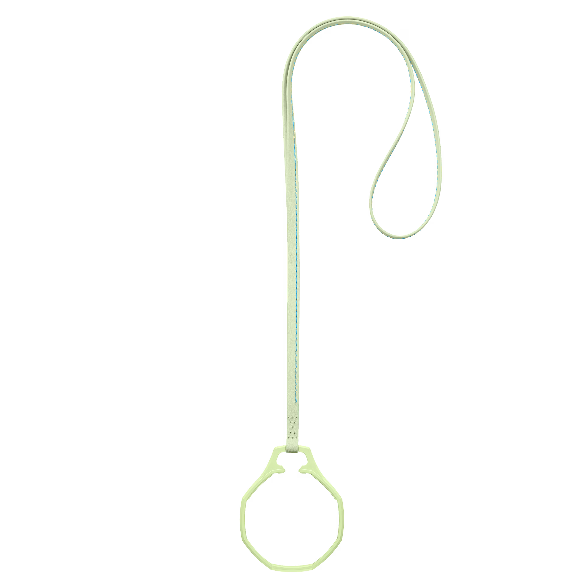 ROYAL POP / LEATHER LANYARD BLAUE ACHT