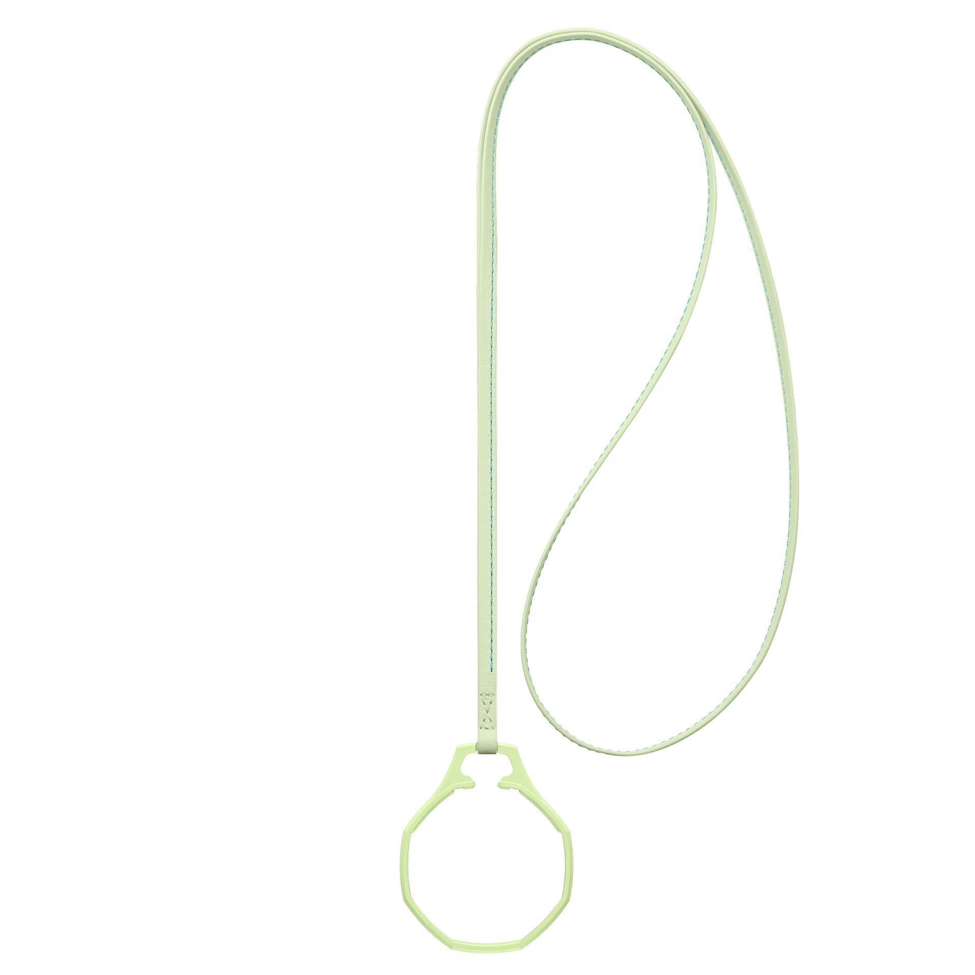 ROYAL POP / LEATHER LANYARD BLAUE ACHT