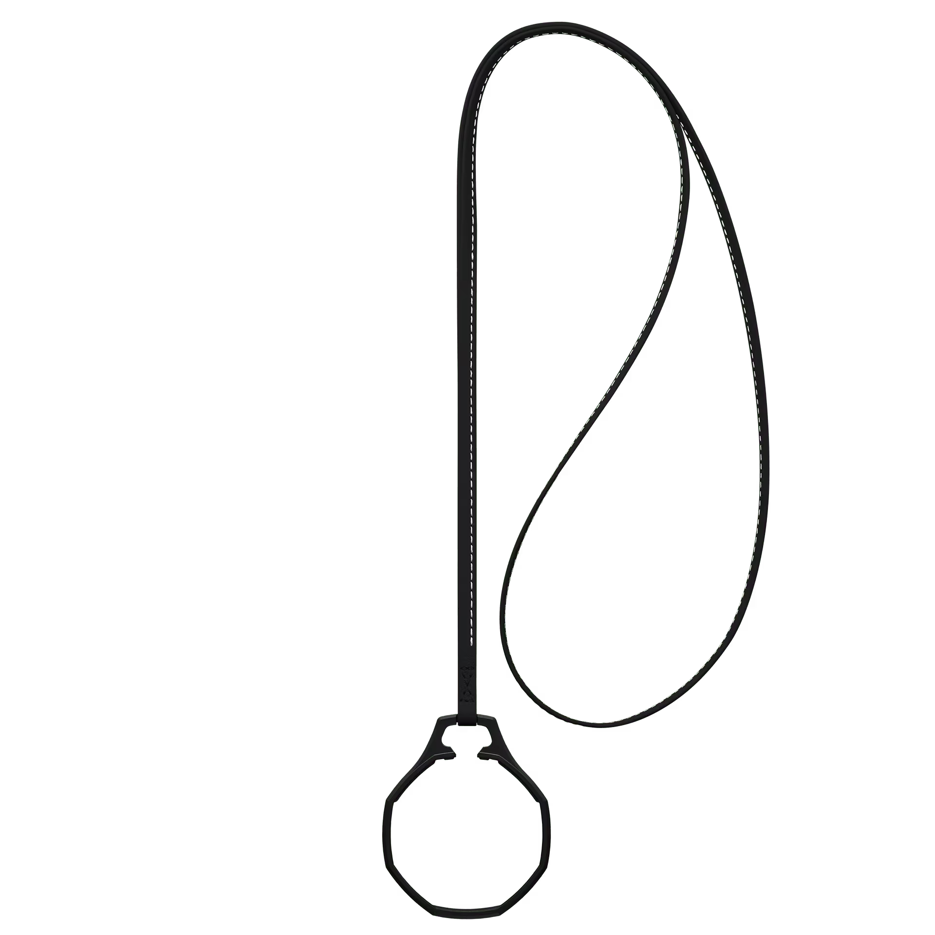ROYAL POP / LEATHER LANYARD OCHO NEGRO