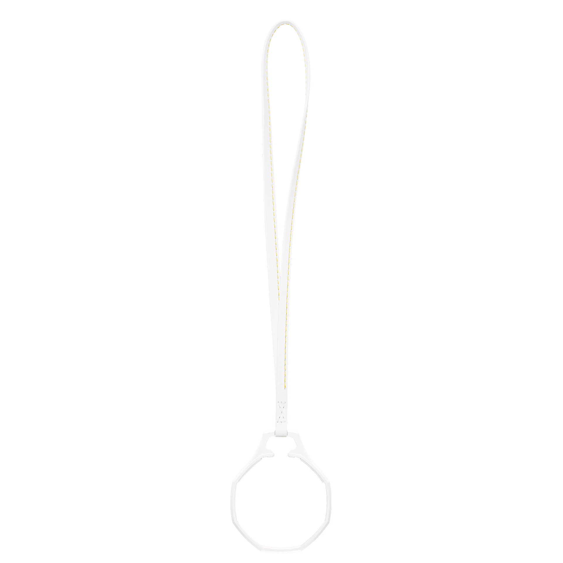 ROYAL POP / LEATHER LANYARD HUIT BLANC